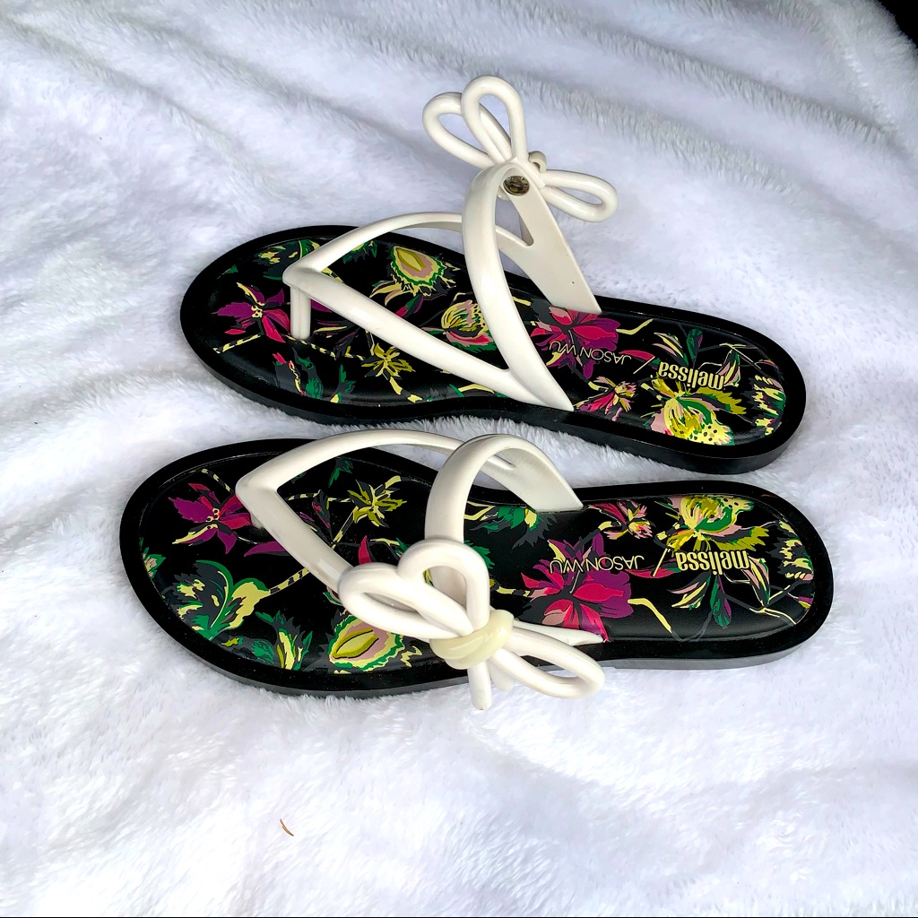 Melissa Brand Jason Wu White Filp Flop Sandals